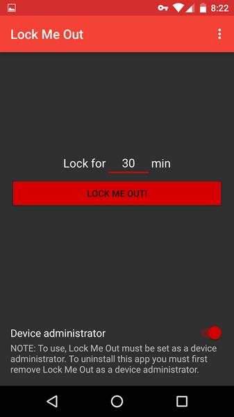 Lock Me Out - App/Site Blocker Screenshot 3