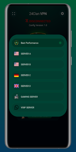 Schermata 24clan VPN Lite SSH Gaming VPN 3