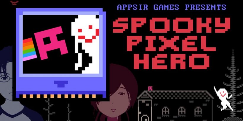Ontdek een spookachtige game in Atari-stijl in Spooky Pixel Hero, het vervolg op DERE Vengeance van Appsir