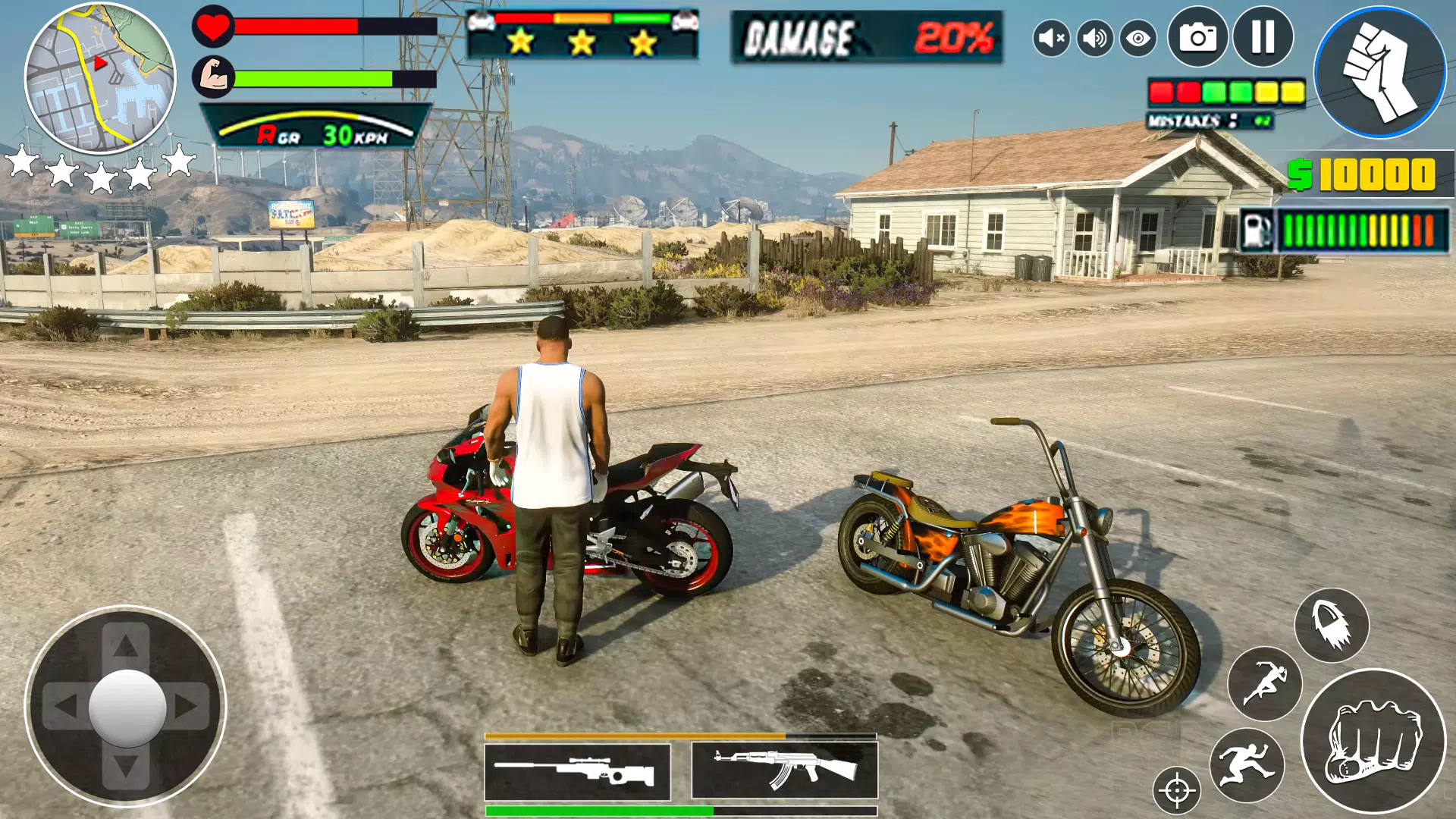 Vegas City Gangster Crime Game Captura de pantalla 3