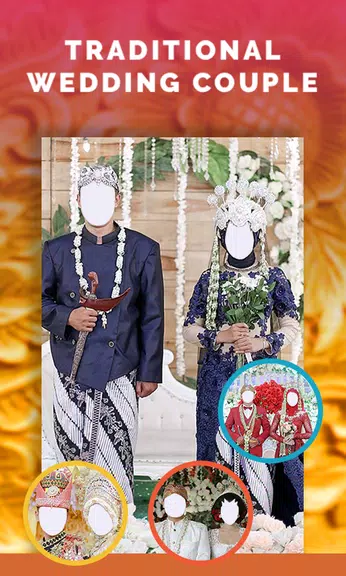 Traditional Wedding Couple 스크린샷 4