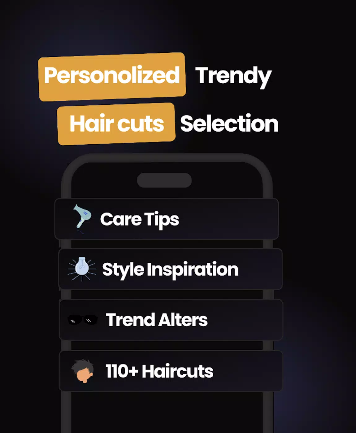 Men’s Hair Cuts & Hairstyles スクリーンショット 3