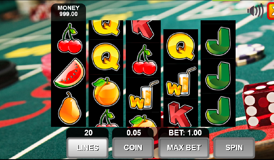 Fruit Summer Slots Machine Screenshot 2