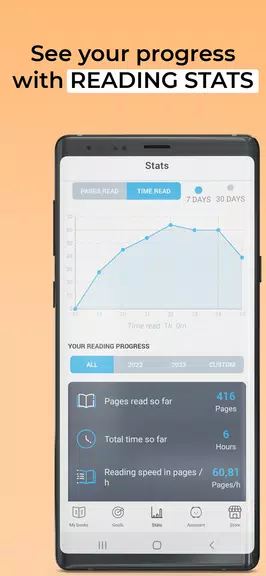 Bookly: Book & Reading Tracker Capture d’écran 2