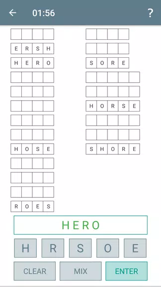 Anagram - Classic Puzzle Game ภาพหน้าจอ 2
