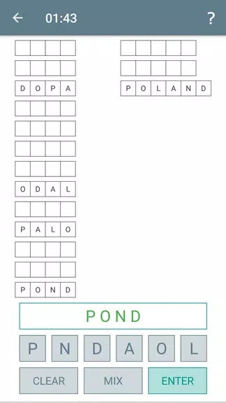 Anagram - Classic Puzzle Game ภาพหน้าจอ 3