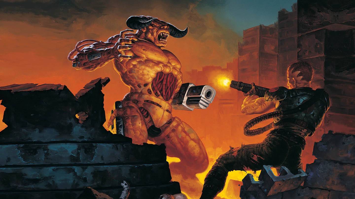 Na -update ang klasikong Doom at Doom 2