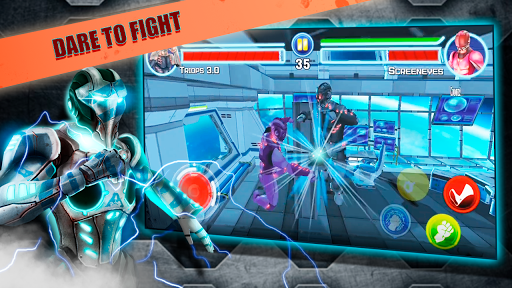 Steel Street Fighter  Robot boxing game Tangkapan skrin 2