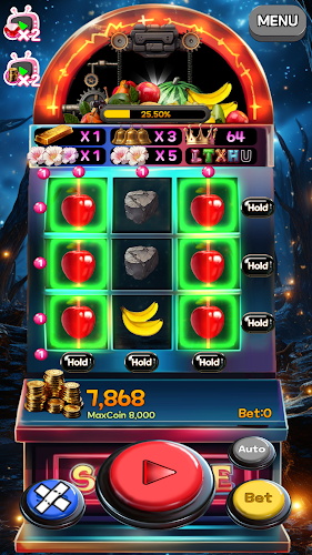 Heart-racey Fruits Golden Slot स्क्रीनशॉट 1