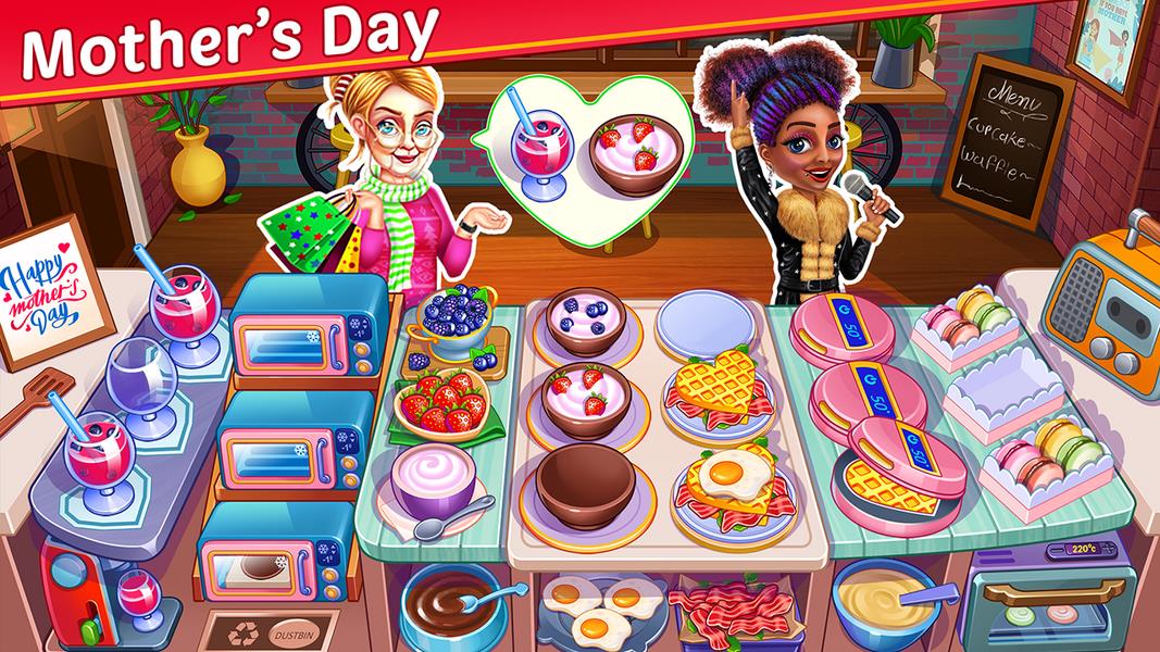 Halloween Street Food Shop Restaurant Game Скриншот 4