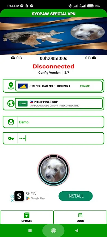 Syopaw Special VPN Screenshot 3