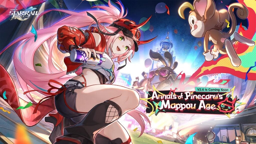 慶祝Honkai慶祝紙質折疊大學的周年紀念日：Star Rail 2.6！