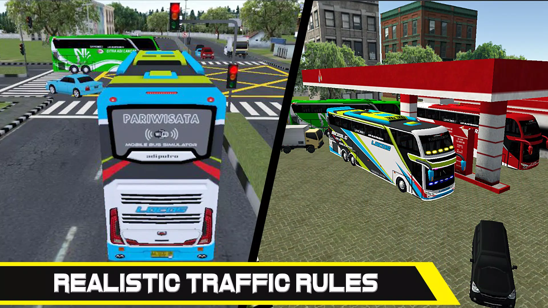 Mobile Bus Simulator Скриншот 3