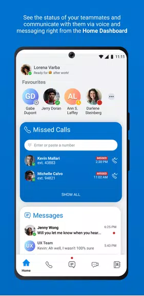 Mitel One 스크린샷 1