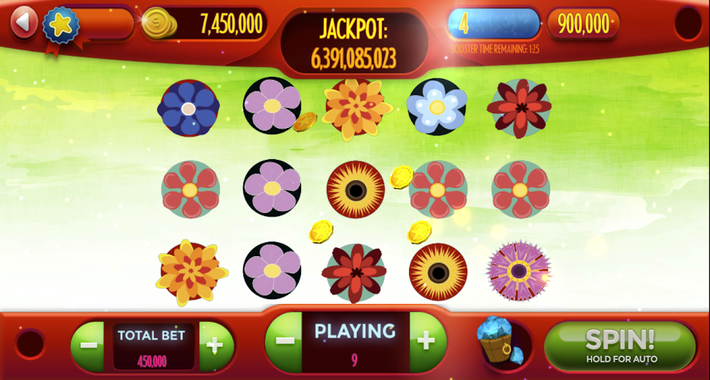 Flowers-Slot Machine Zrzut ekranu 2