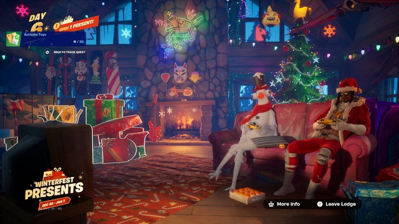 在Fortnite中索取免費的聖誕老人Dogg服裝：指南