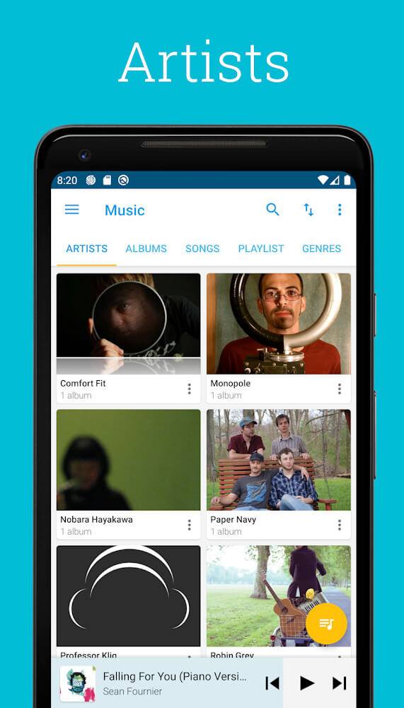 Pixel+ – Music Player Ảnh chụp màn hình 2