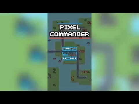 Pixel Commander gameplay screenshot showcasing its tactical battles