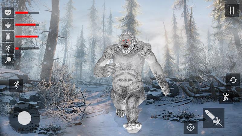 Bigfoot Yeti Hunt & Survival स्क्रीनशॉट 2