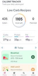 Low carb recipes diet app Tangkapan skrin 2