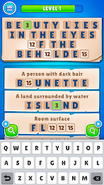 Acrostic Words: Crossword Game 스크린샷 3