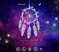 Galaxy Dream Theme +HOME Captura de pantalla 1