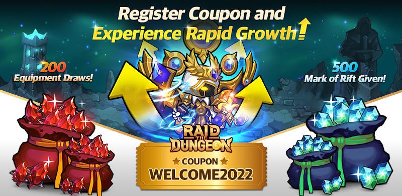 Raid the Dungeon : Idle RPG Zrzut ekranu 1