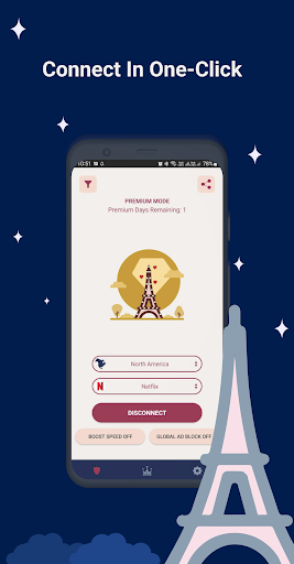 VPN France: VPN rapide ภาพหน้าจอ 1