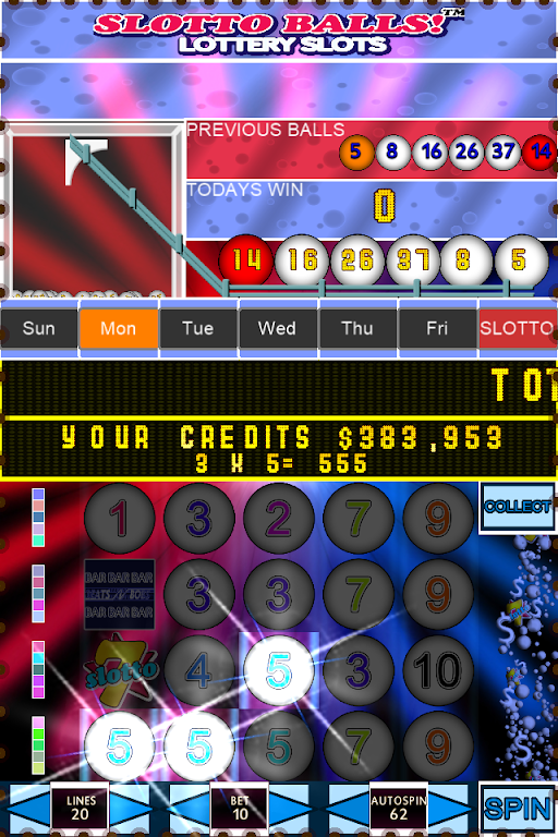 Slotto Balls™ Lottery Fruit Machine Screenshot 3