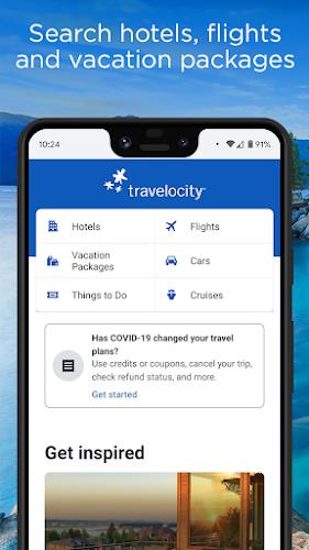 Travelocity Hotels & Flights スクリーンショット 1