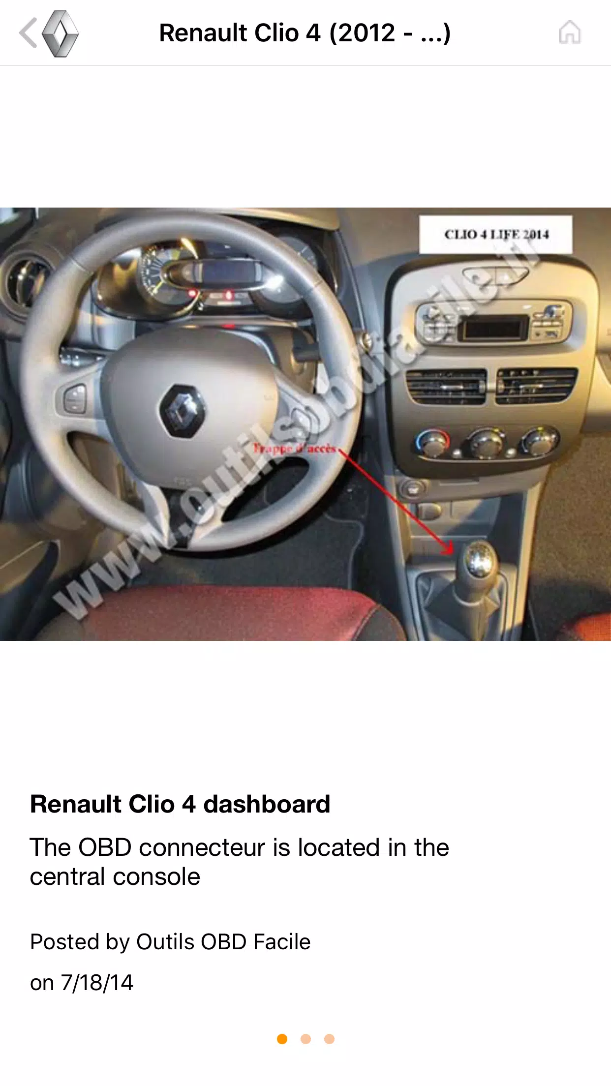 Where is my OBD2 port? Скриншот 2