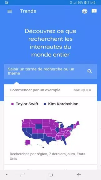 trends google Capture d’écran 1