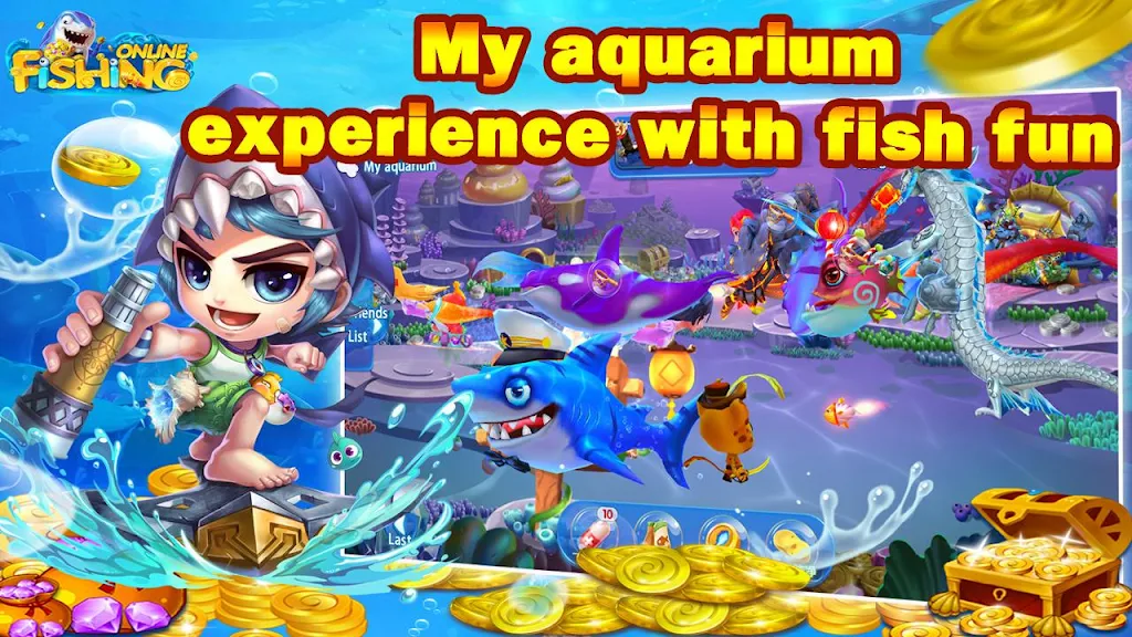 Fishing Online: Classic fish machine, free game应用截图第1张