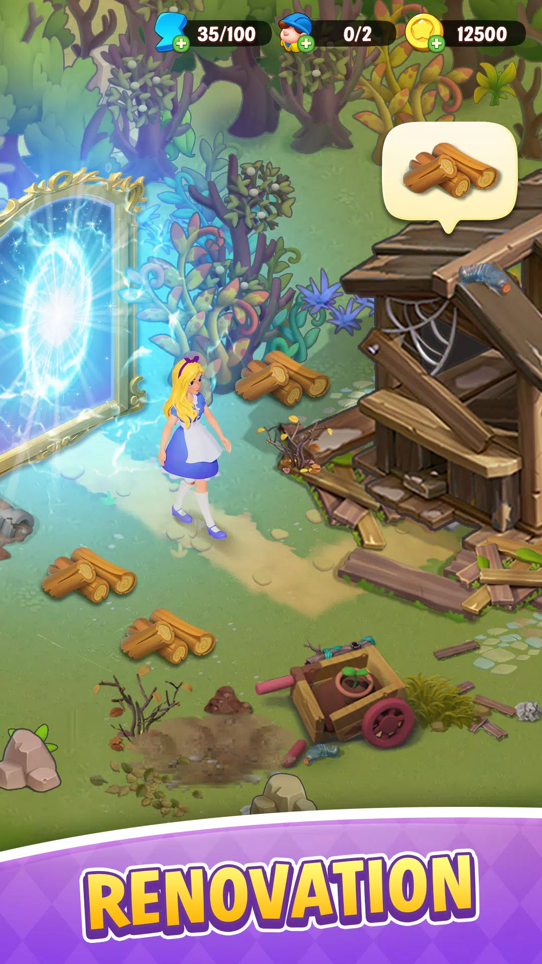 Alice’s Dream ： Merge Games Schermafbeelding 2