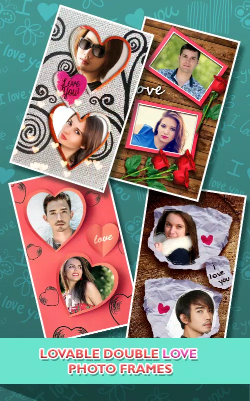 Love Photo frames Collage ภาพหน้าจอ 2