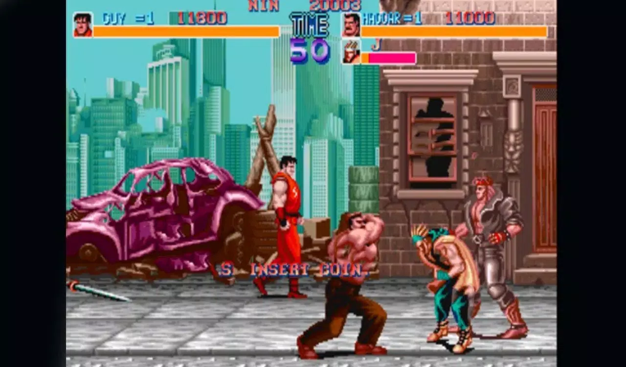 Final fight arcade game 1989 স্ক্রিনশট 1