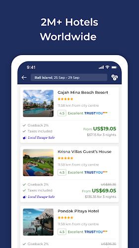 Schermata Travala.com: Hotels & Flights 2