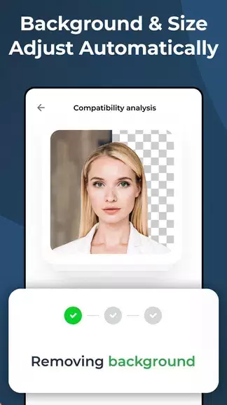 Biometrische Passbilder App Captura de tela 2