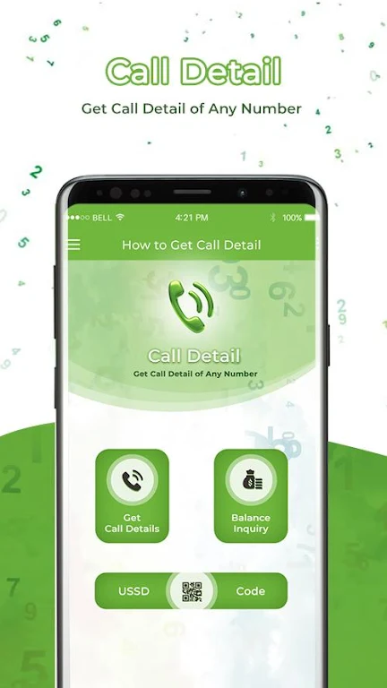 Any Number Call Detail App स्क्रीनशॉट 1