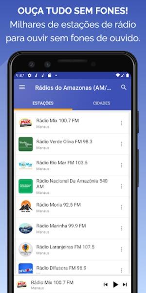 Rádios do Amazonas (AM/FM) 스크린샷 3