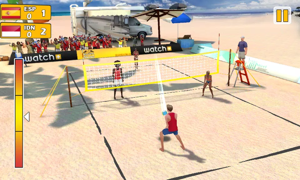 Beach Volleyball 3D स्क्रीनशॉट 2