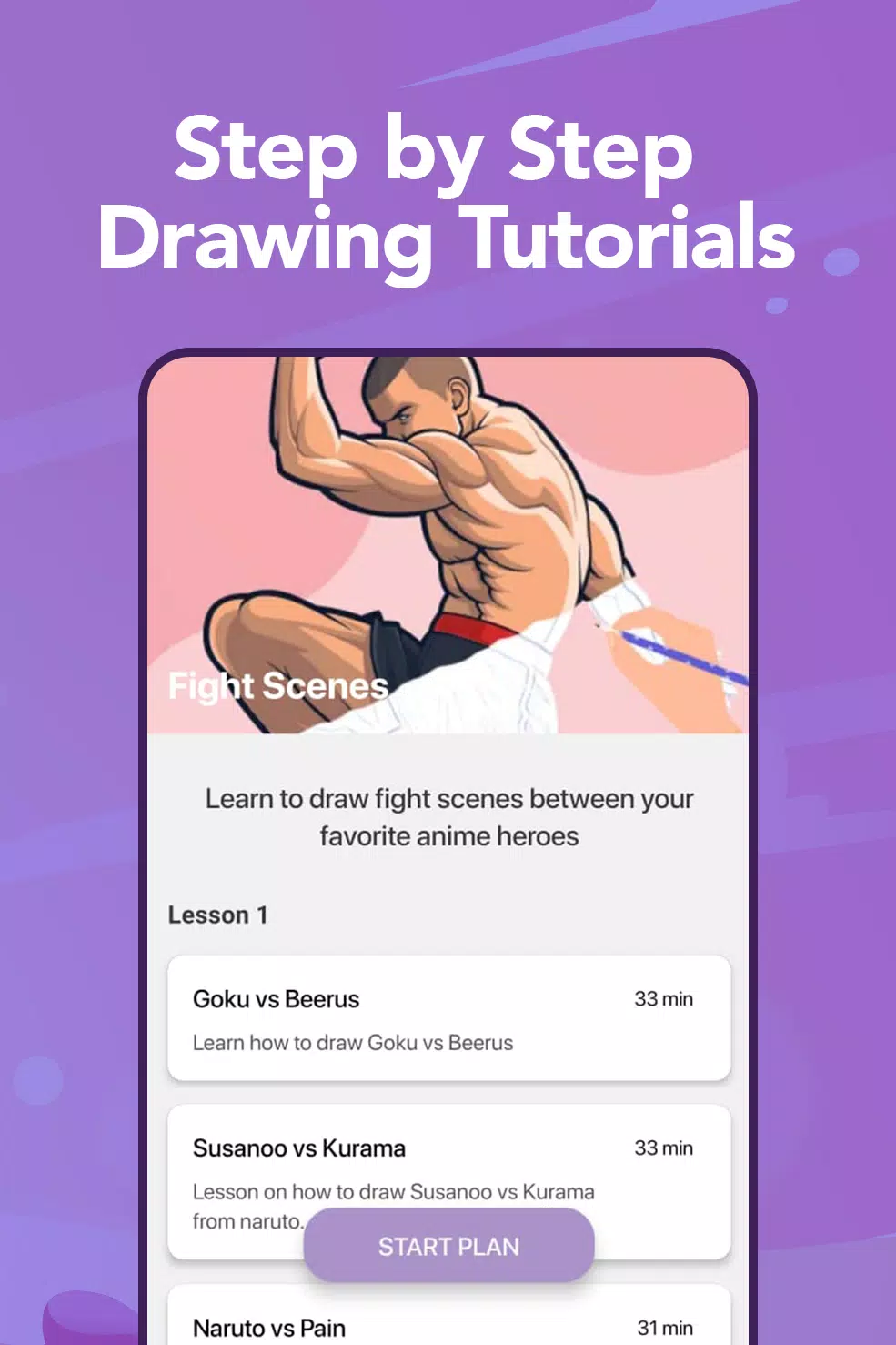Learn to Draw Anime by Steps应用截图第2张