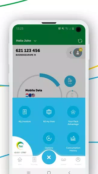 MyPost Telecom Mobile Captura de pantalla 3