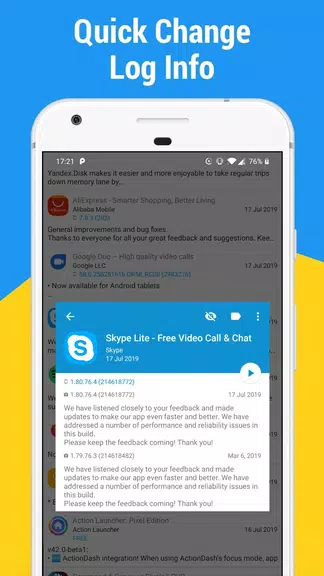 App Watcher: Check Update Capture d’écran 2