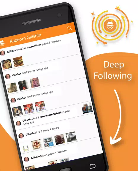 Kazuy - Followers Tracker Ảnh chụp màn hình 2