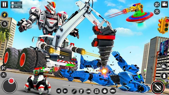 Bee Robot Car Transform Games Tangkapan skrin 4