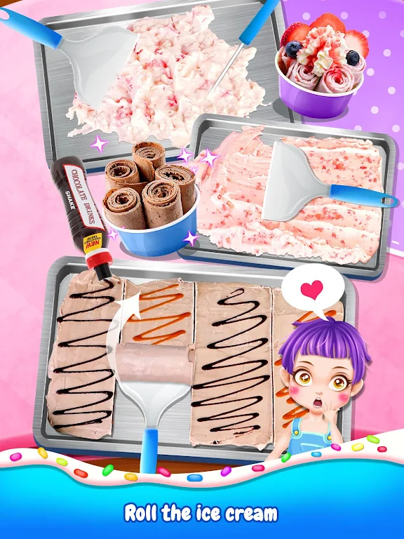 Frozen Ice Cream Roll Maker スクリーンショット 3