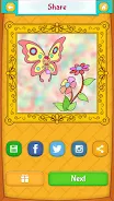 Butterfly Coloring Pages Capture d’écran 4