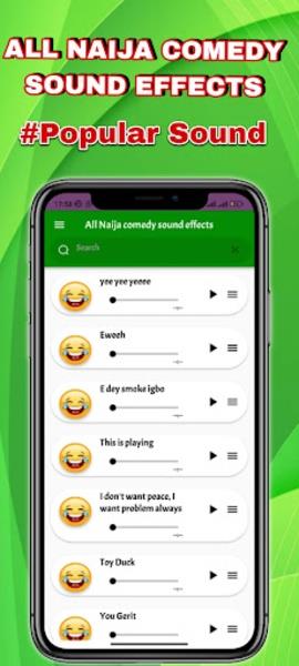 All Naija Comedy Sounds Effect Capture d'écran 4