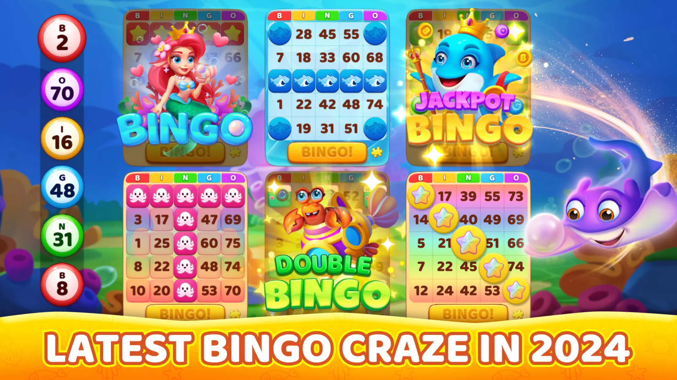 Bingo Ocean Screenshot 1